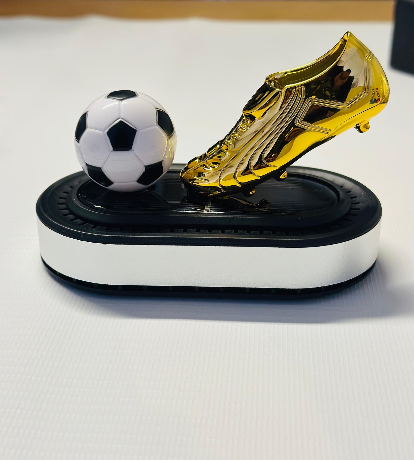 Solar Air Freshener – Golden Boot Edition ⚡✨