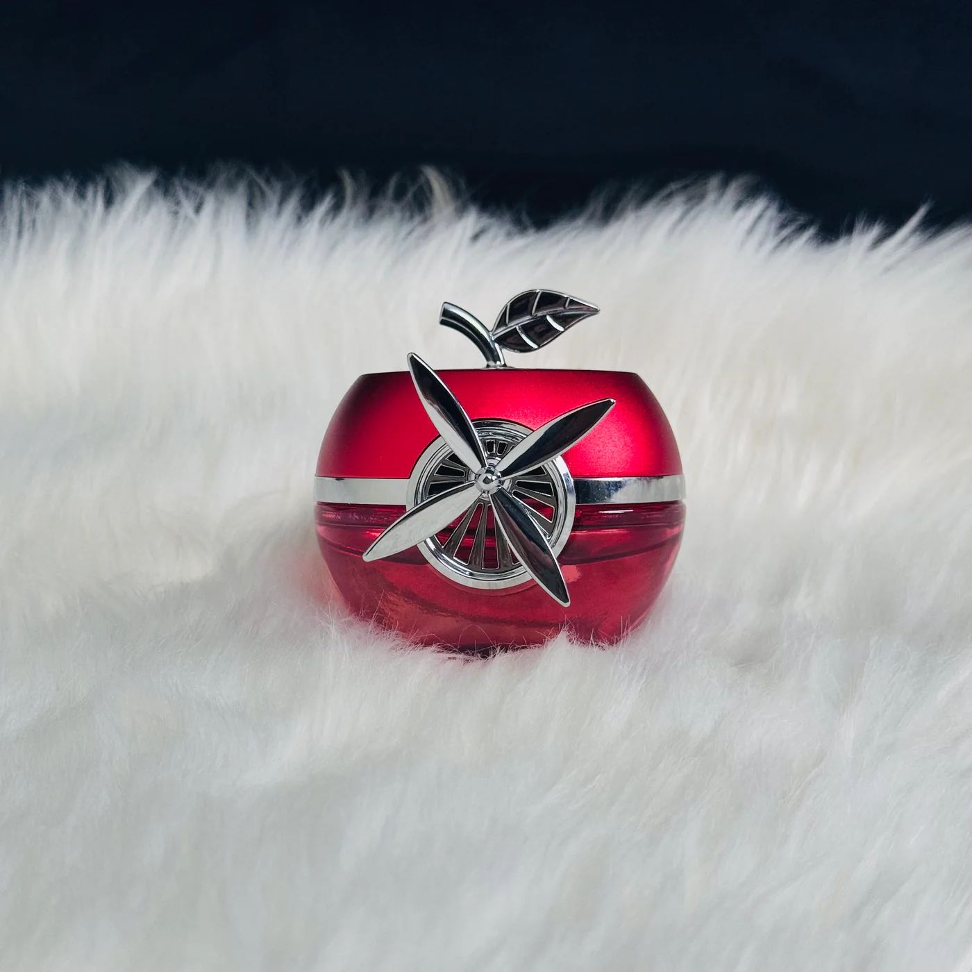 Solar-Powered Apple Car Perfume
