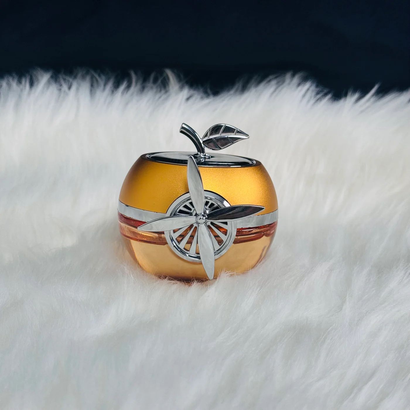Solar-Powered Apple Car Perfume