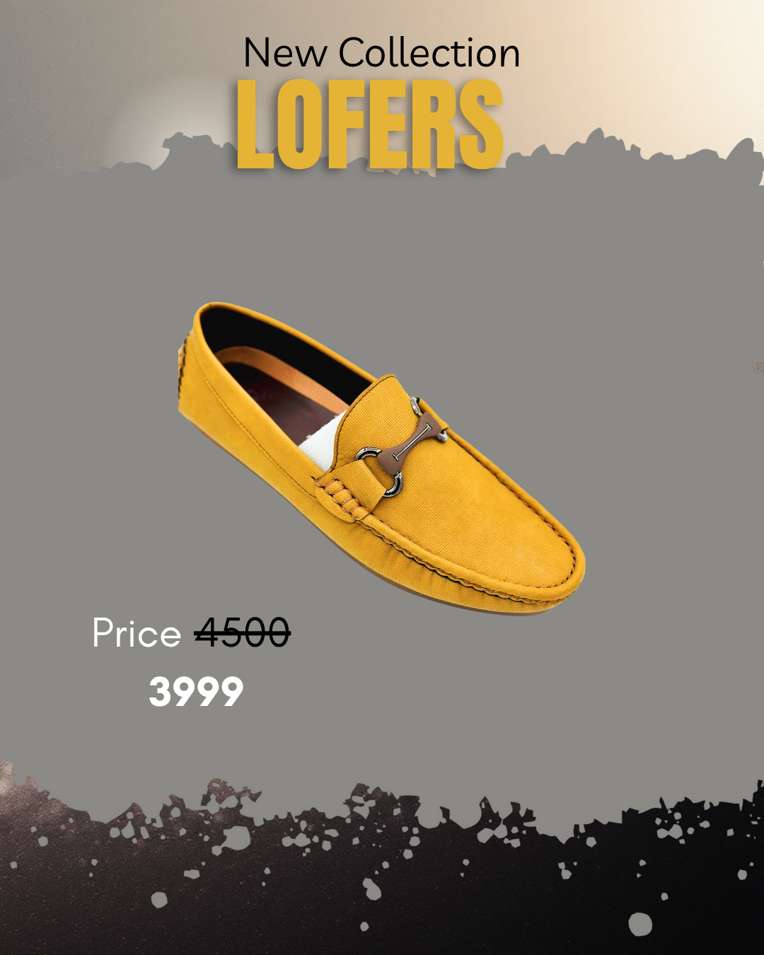 Beige Loafers