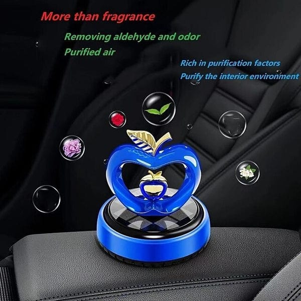 Apple Car Solar Perfume DeshBoard  Air Freshener