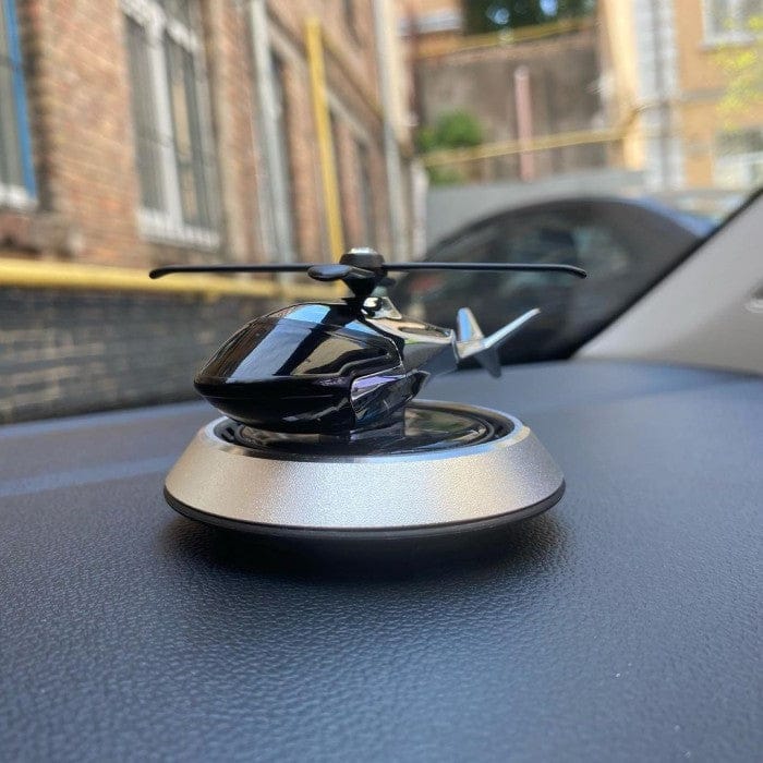 Metal Solar Helicopter Car Air Freshener