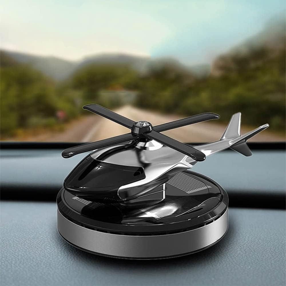 Metal Solar Helicopter Car Air Freshener