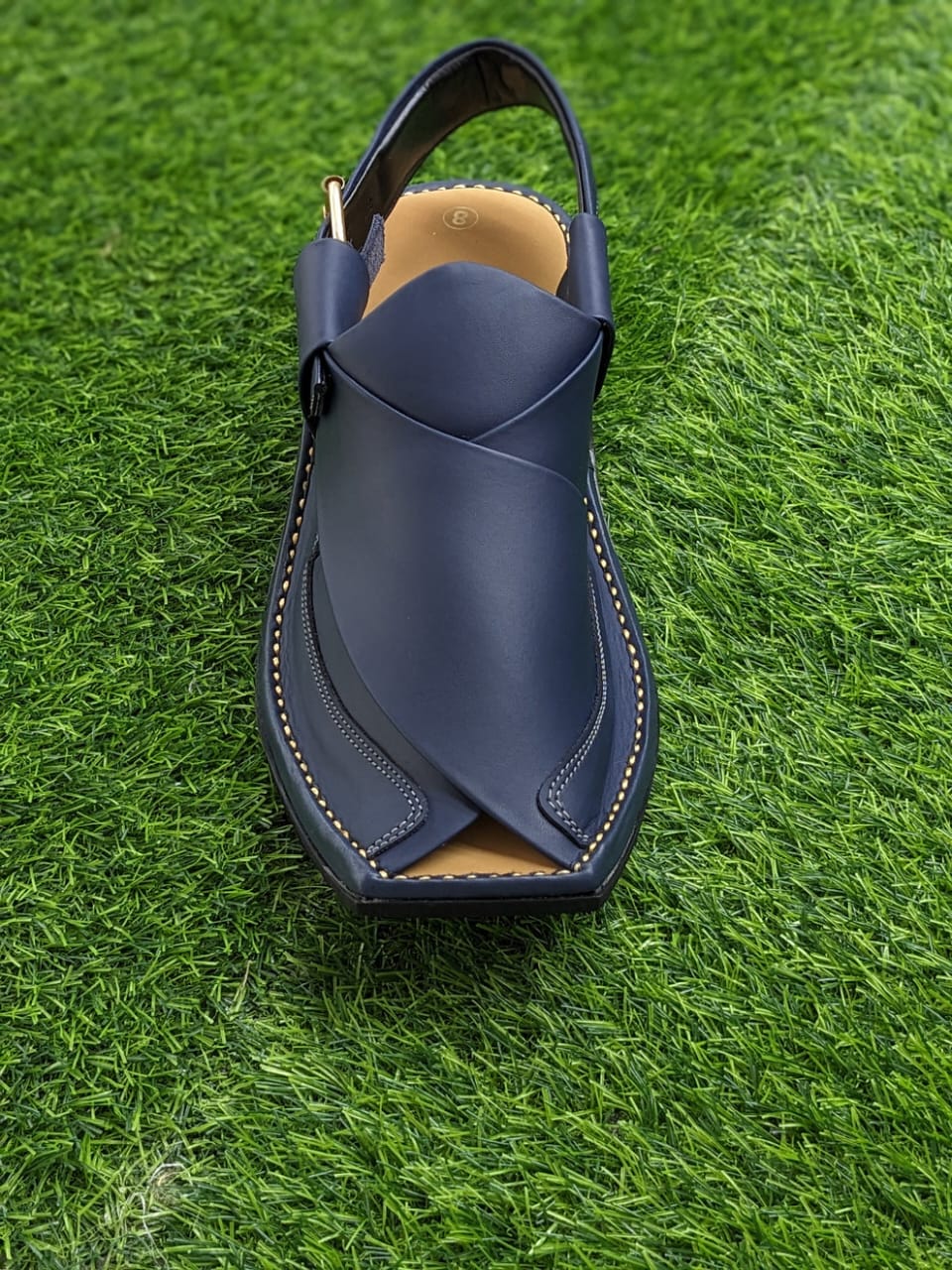 Peshawari Chappal Navy Bule