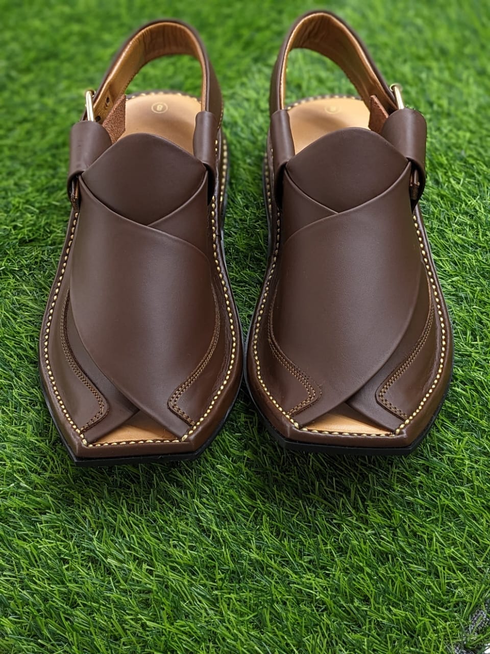 Peshaweri Chappal Brown Colour