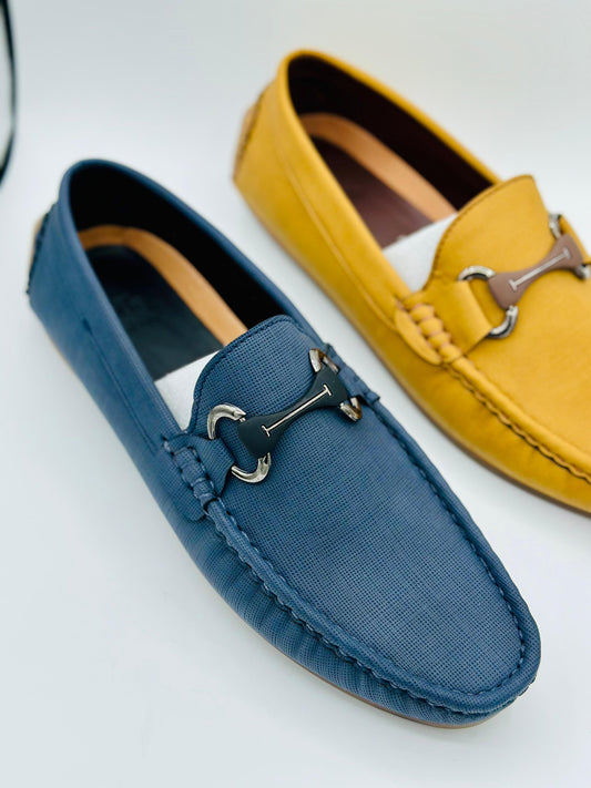 BLUE LOAFERS